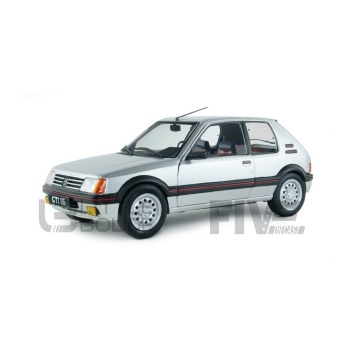 solido 18 peugeot 205 gti 1.6 1989 road cars coupe
