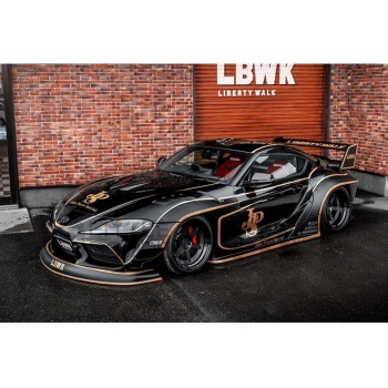 solido 18 toyota gr supra liberty walk body kit 2025 racing cars racing gt
