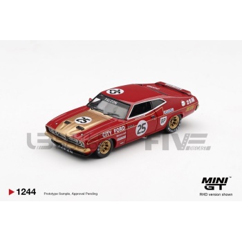 mini gt 64 ford falcon (xb) gt bathurst 1000 1975 racing cars racing gt