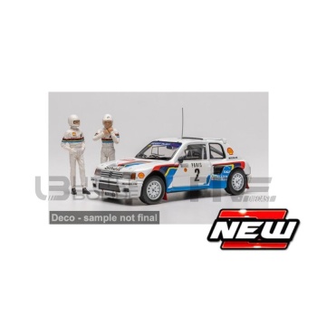 ixo 43 peugeot 205 turbo 16 rallye monte carlo 1985 racing cars rallye