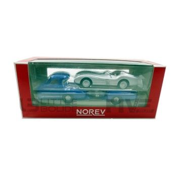 norev 64 mercedesbenz renntransporter + w196 1954 road cars utility