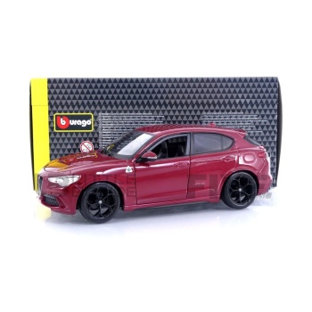 bburago 24 alfaromeo stelvio 2017 road cars 4x4 and suv