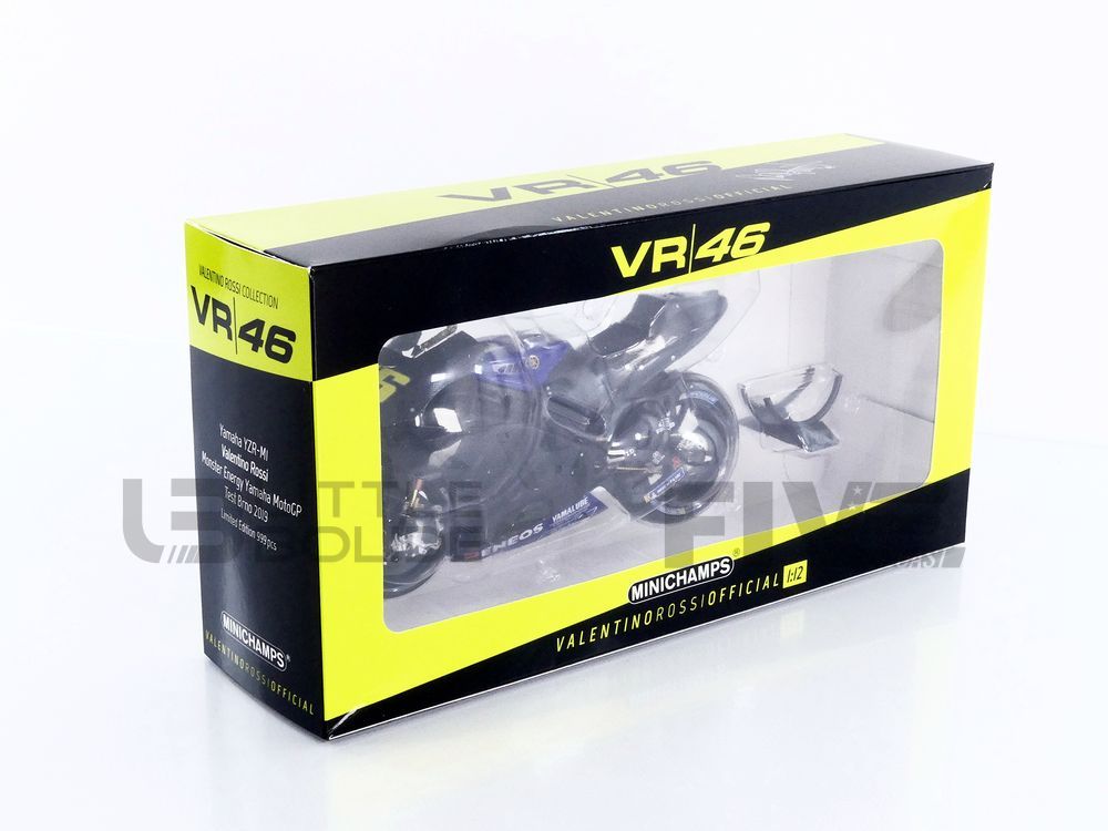 122203946 – MINICHAMPS 1/12 - YAMAHA YZR-M1 - Moto GP - Test BRNO