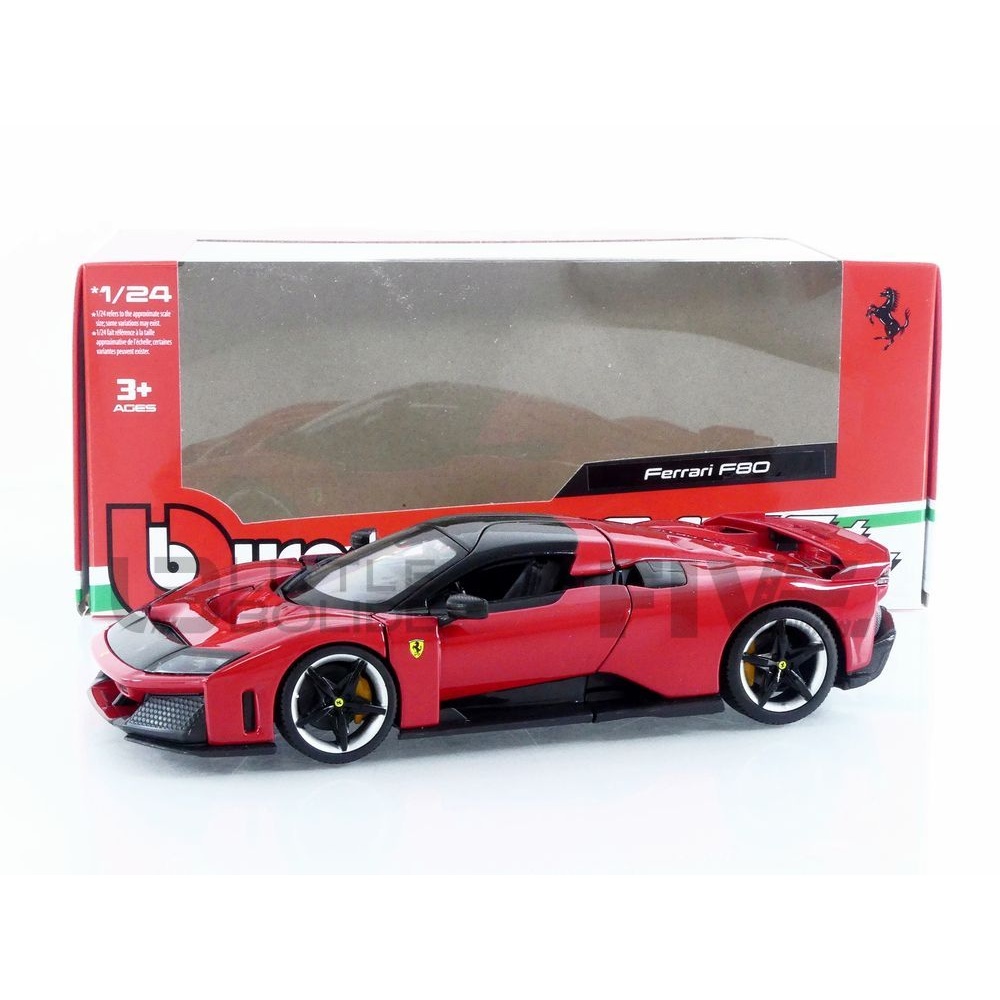 26034R – BBURAGO 1/24 - FERRARI F80 - 2024 - Five Diecast
