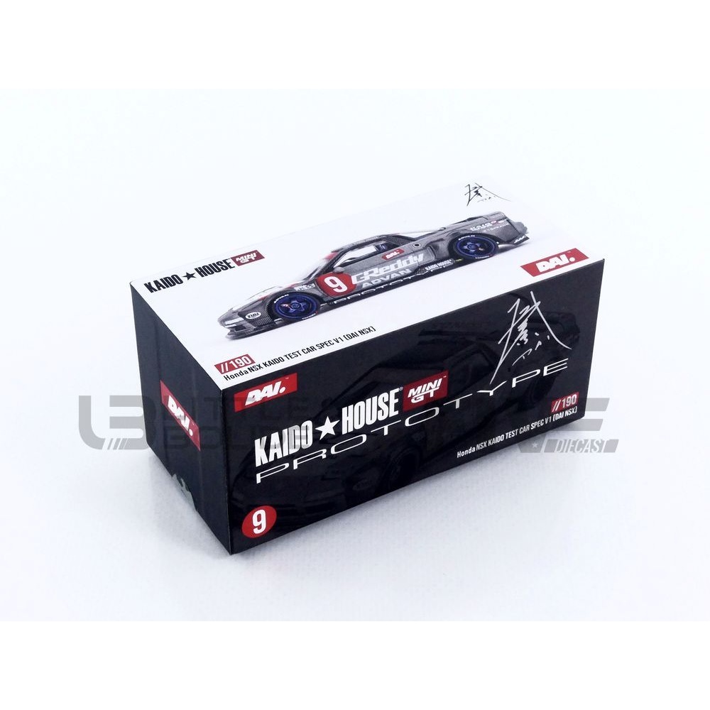 KHMG190 – MINI GT 1/64 - HONDA NSX Kaido Test Car Spec V1 - Five