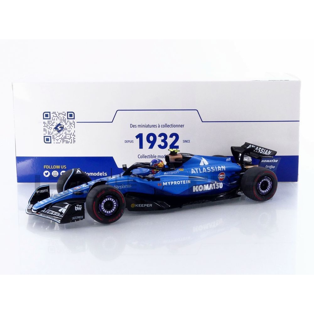 S1818802 – Solido 1:18 Williams FW47 Australian GP 2025 — Carlos Sainz