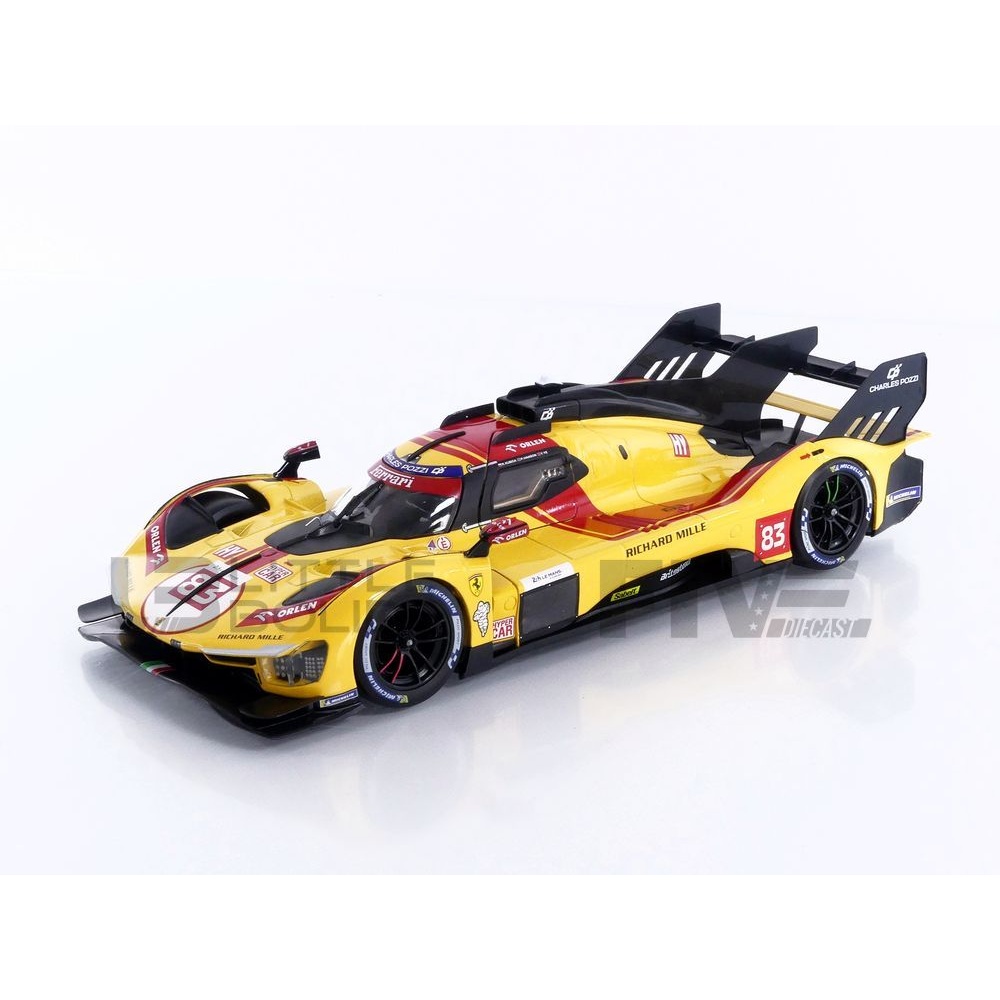 16308-83 – BBurago 1:18 Ferrari 499P Winner 24H Le Mans 2025 Diecast