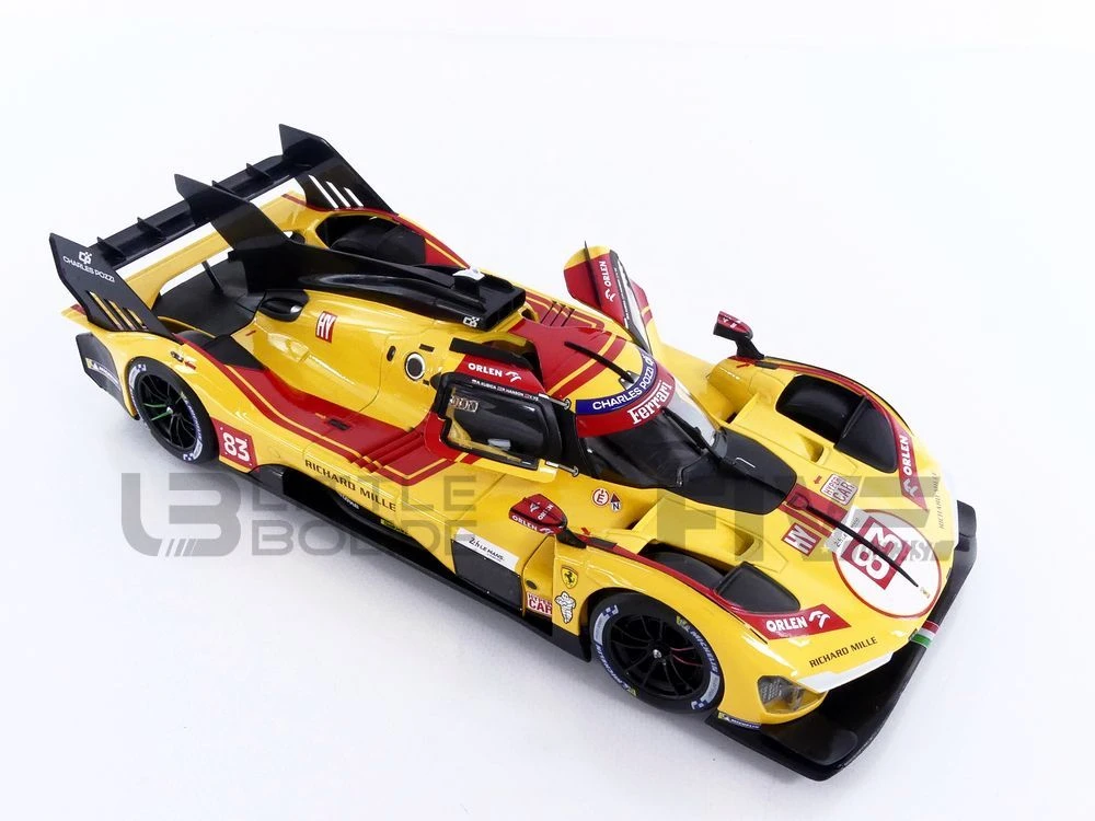 16308-83 – BBurago 1:18 Ferrari 499P Winner 24H Le Mans 2025 Diecast