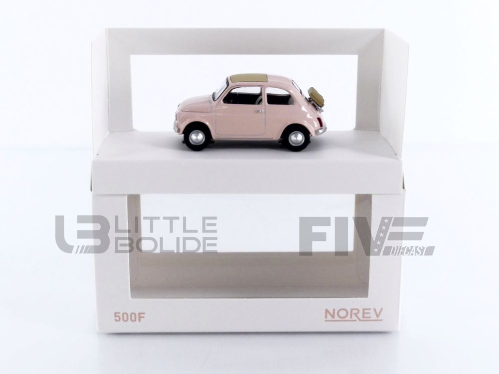 norev jet car 43 fiat 500 f 1965 road cars coupe