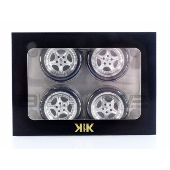 kk scale models 12 wheels tyre / wheel set  porsche speedline  1996 accessories wheels