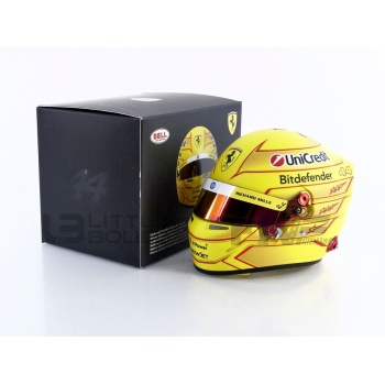 mini helmet 2 casque lewis hamilton  ferrari f1 2026 accessories mini helmets