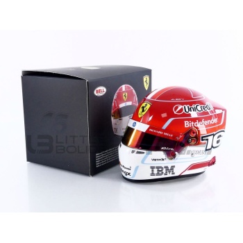 mini helmet 2 casque charles leclerc ferrari f1 2026 accessories mini helmets