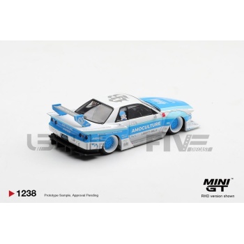 mini gt 64 nissan skyline gtr (r32) lbwk kaido works  2026 road cars coupe