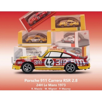 spark 64 porsche 911 carrera rsr 2.8 24h le mans 1973 racing cars le mans