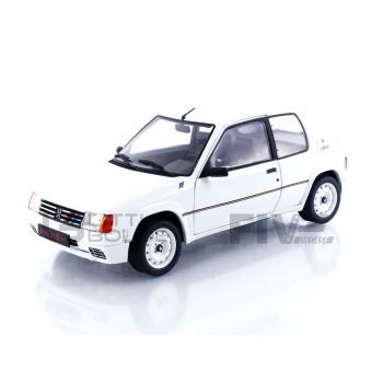 solido 18 peugeot 205 rallye  1988 road cars sedan