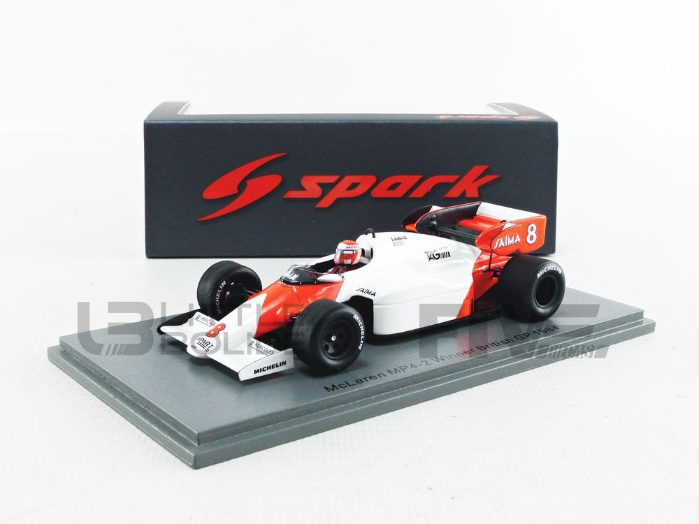 spark 43 mclaren mp42 winner gp british gp 1984 racing cars formula 1