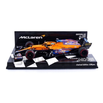 minichamps 43 mclaren mcl35m abu dhabi gp 2021 racing cars formula 1