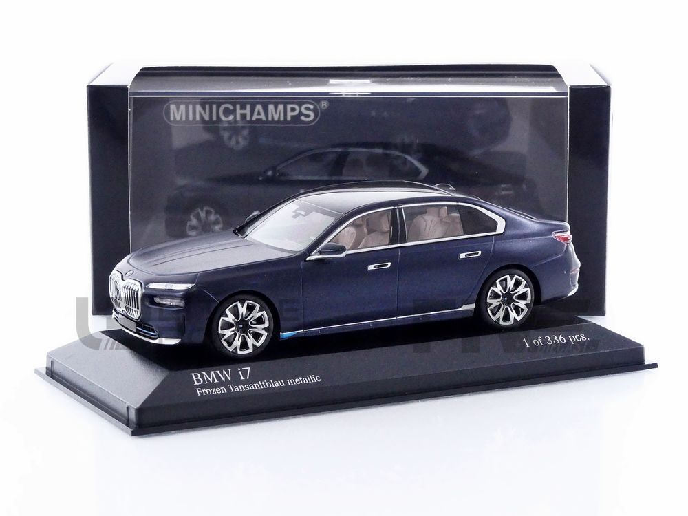minichamps 43 bmw i7 2023 road cars sedan