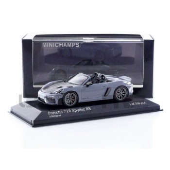 minichamps 43 porsche spyder rs weissach package  2023 road cars convertible