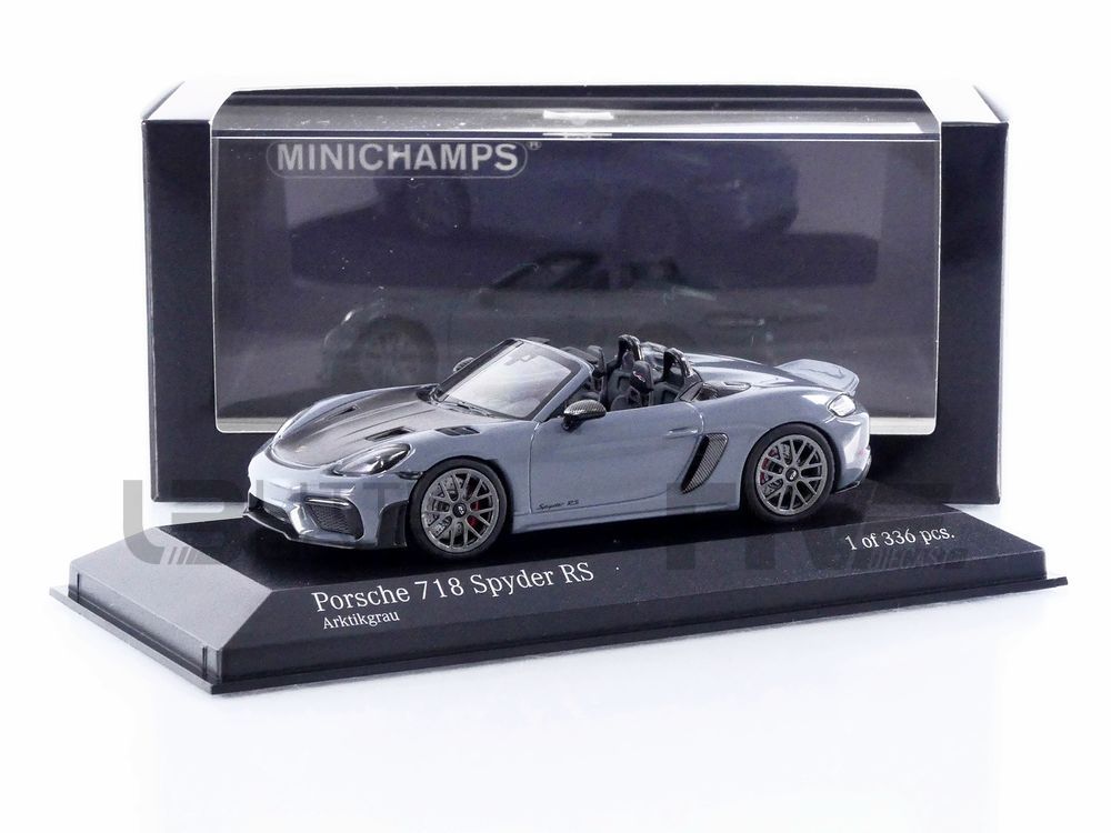 minichamps 43 porsche spyder rs weissach package 2023 road cars convertible