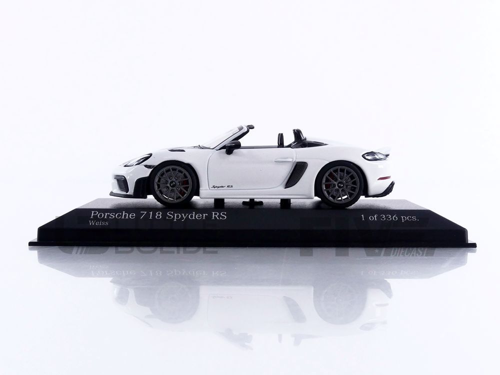 410063131 – MINICHAMPS 1/43 - PORSCHE Spyder RS Weissach Package