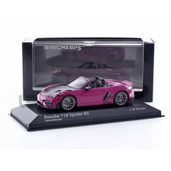 minichamps 43 porsche spyder rs weissach package 2023 road cars coupe