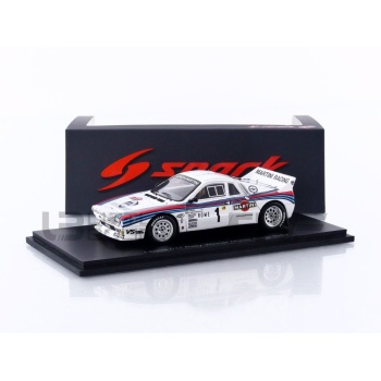spark 43 lancia 037 winner rallye montecarlo 1983 racing cars rallye