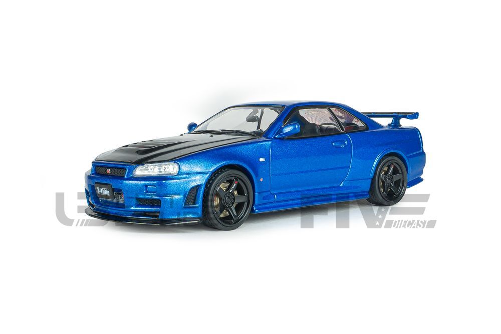 solido 43 nissan skyline gtr (r34) ztune 1998 road cars coupe
