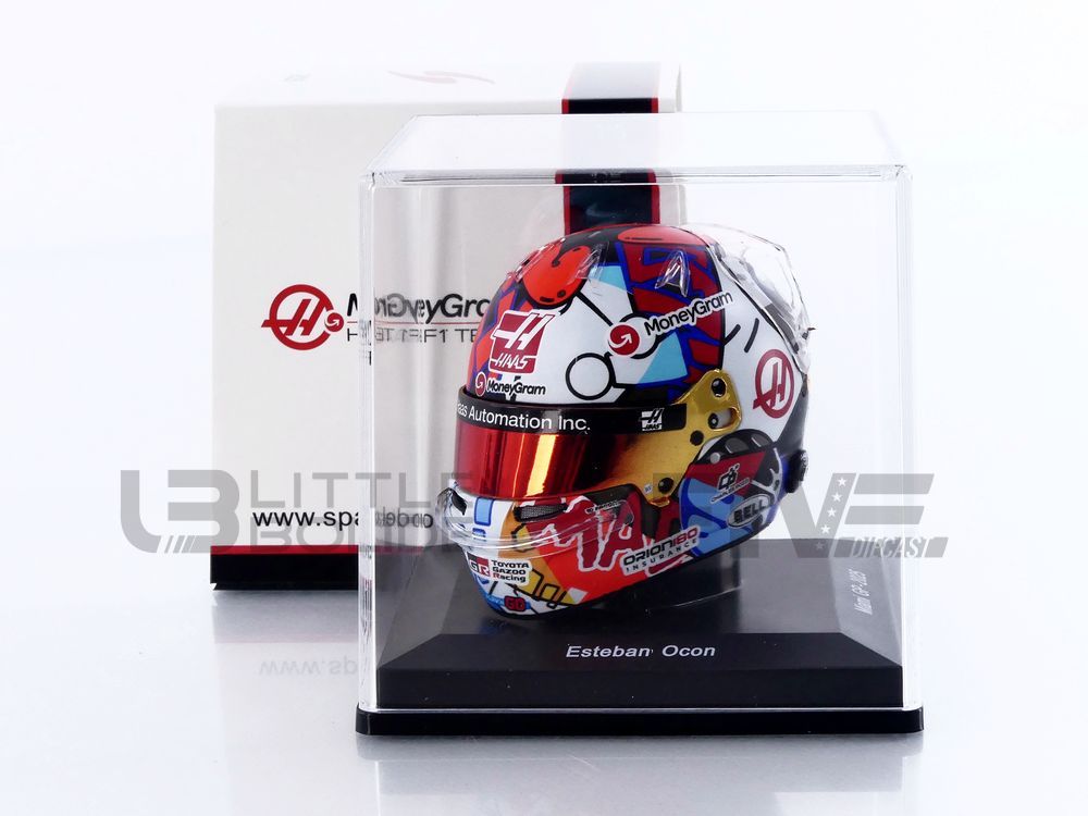 spark 5 casque esteban ocon miami gp 2025 accessories mini helmets