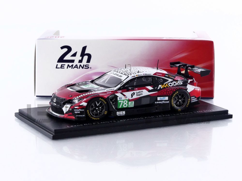 spark 43 lexus rc f 24h le mans 2025 racing cars le mans