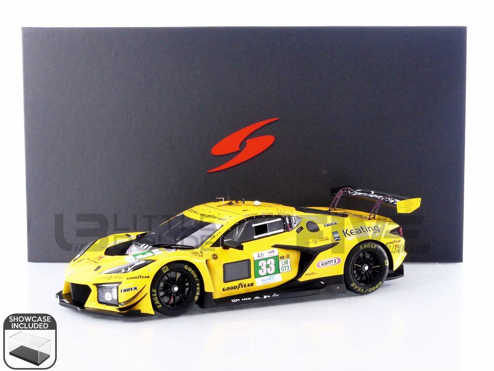spark 18 chevrolet corvette z06 gt3 24h le mans 2025 racing cars le mans