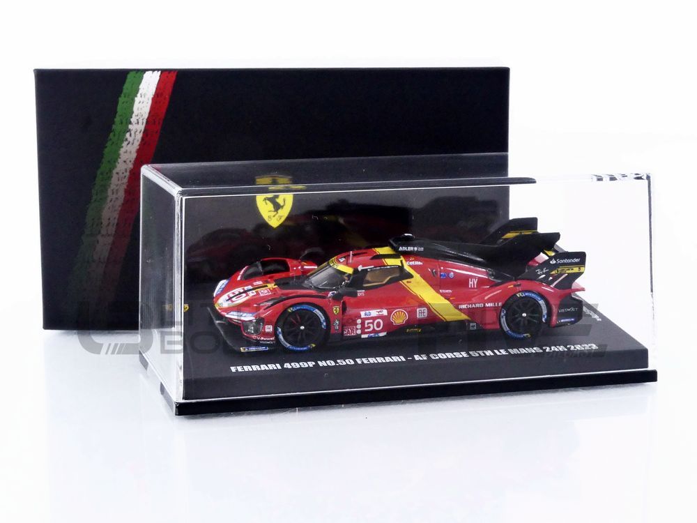 looksmart 64 ferrari 499p hypercar 24h le mans 2023 racing cars le mans