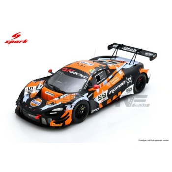 spark 18 mclaren 720s gt3 evo 24h spa 2025 racing cars racing gt
