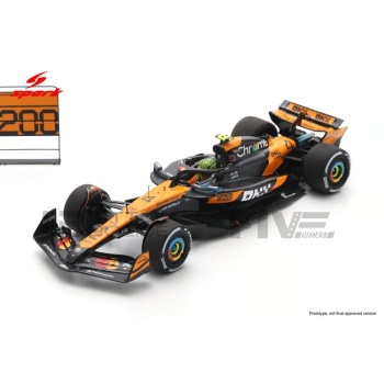 spark 43 mclaren mcl39 winner hungary gp 2025 racing cars formula 1