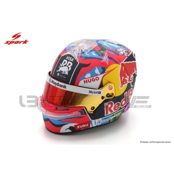 spark 5 casque liam lawson singapour gp 2025 accessories mini helmets