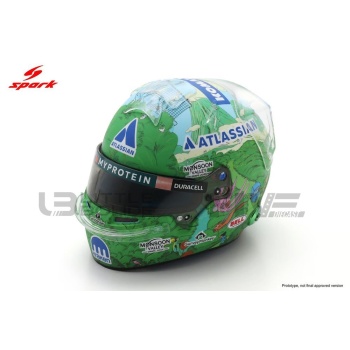 spark 5 casque alexander albon singapour gp 2025 accessories mini helmets