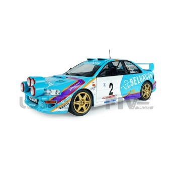 solido 18 subaru impreza s5 wrc rallye ypres 1998 racing cars rallye