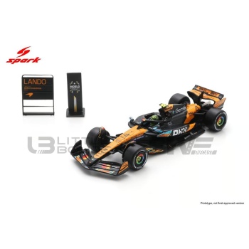 spark 64 mclaren mcl39 world champion 3rd abu dhabi gp 2025 racing cars formula 1