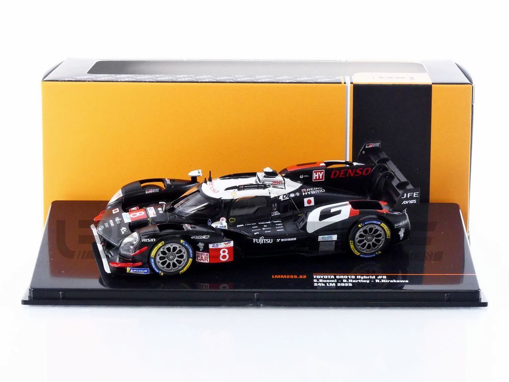 ixo 43 toyota gr010 hybrid 24h le mans 2025 racing cars le mans