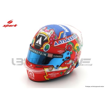 spark 5 casque alexander albon mexican gp 2025 accessories mini helmets