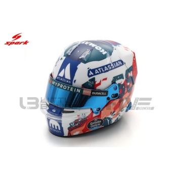 spark 5 casque carlos sainz mexican gp 2025 accessories mini helmets