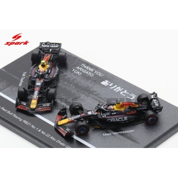 spark 64 red bull set rb21 x2 abu dhabi gp 2025 racing cars formula 1