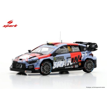 spark 43 hyundai i20 n rally1 rallye montecarlo 2026 racing cars rallye