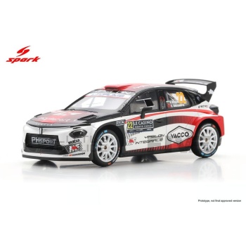 spark 43 lancia ypsilon hf rallye montecarlo 2026 racing cars rallye