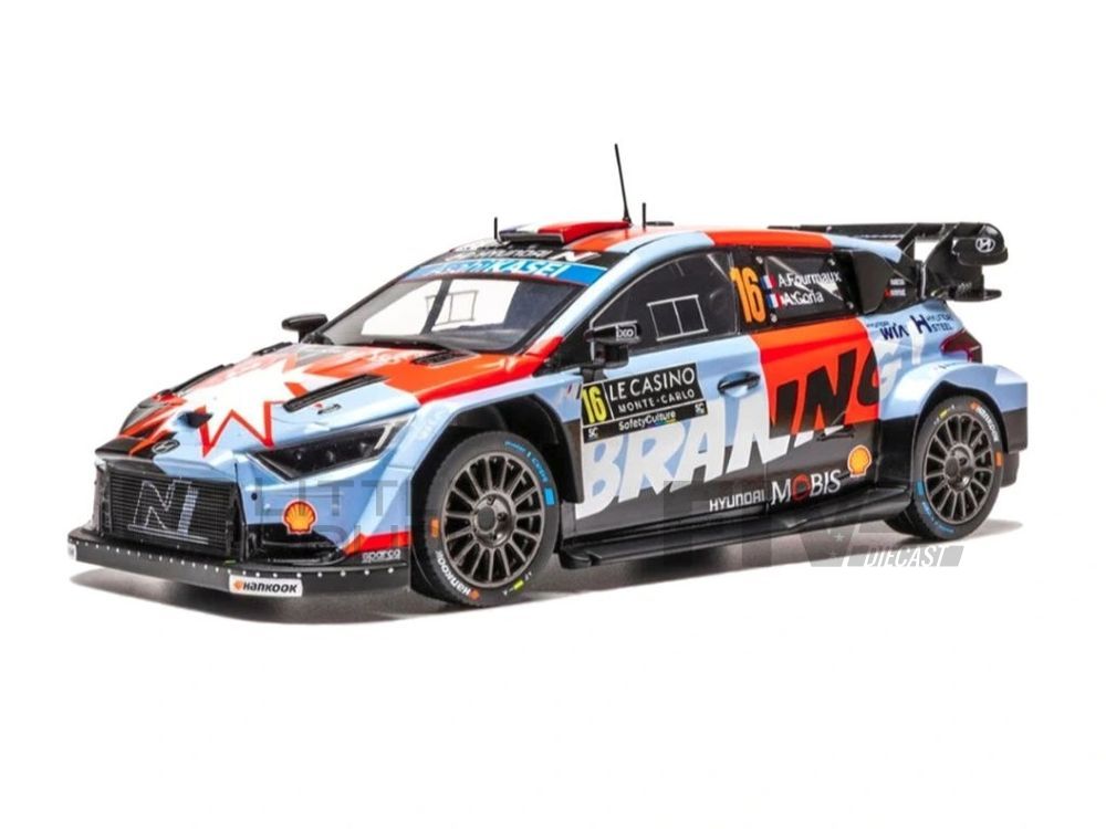 ixo 18 hyundai i20 n rally1 rallye montecarlo 2026 racing cars rallye
