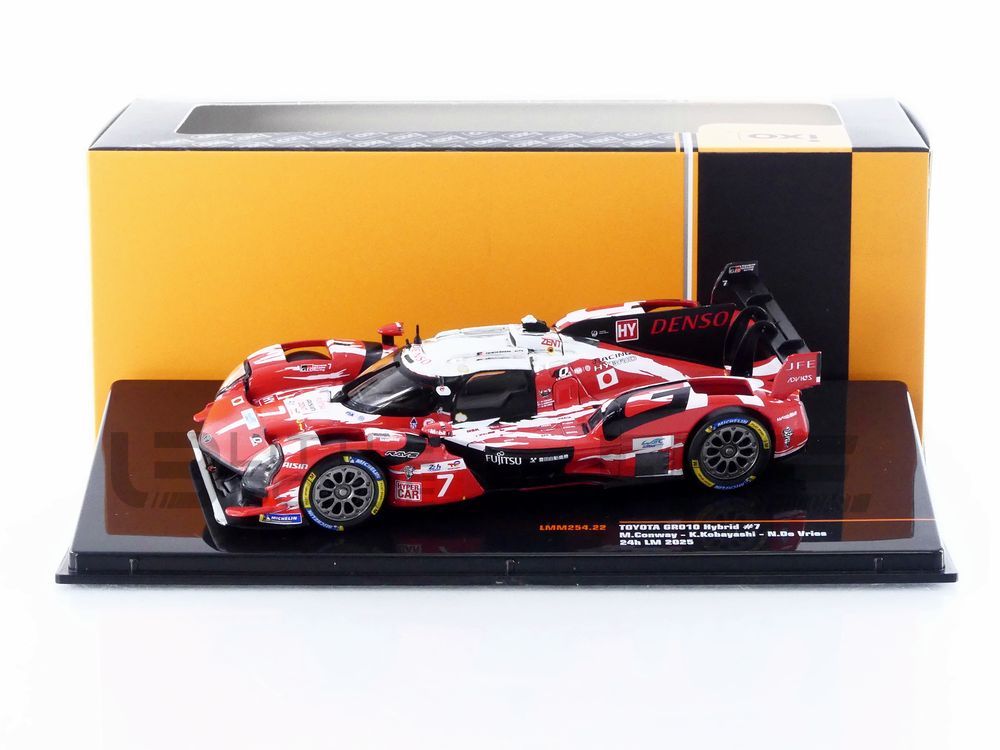 ixo 43 toyota gr010 hybrid 24h le mans 2025 racing cars le mans
