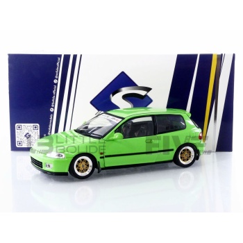 solido 18 honda civic (eg6) 1991 road cars coupe