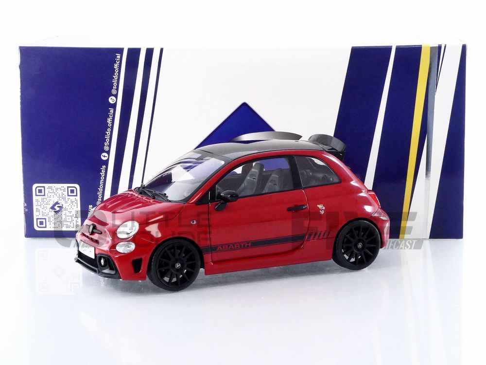 solido 18 fiat f595 abarth 2023 road cars coupe
