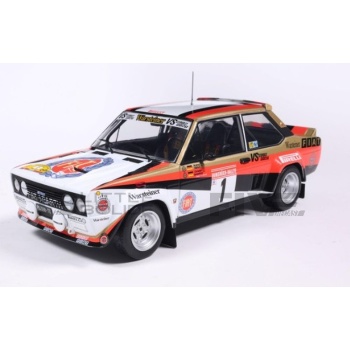 solido 18 fiat 131 abarth rallye hunsruck 1980 racing cars rallye