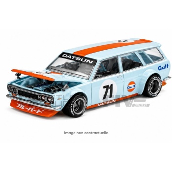 mini gt 64 datsun 510 gulf wagon v1 1969 road cars coupe